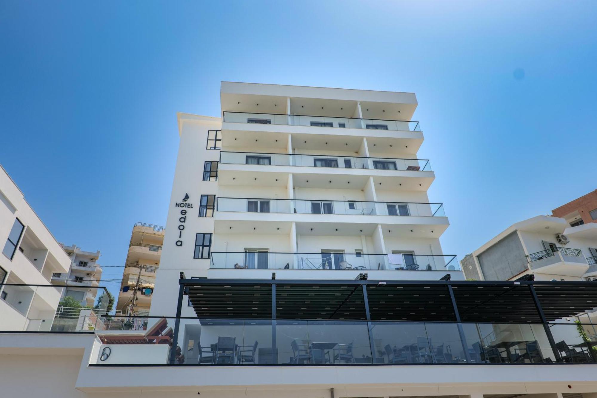 Hotel Edola Sarandë Exterior foto