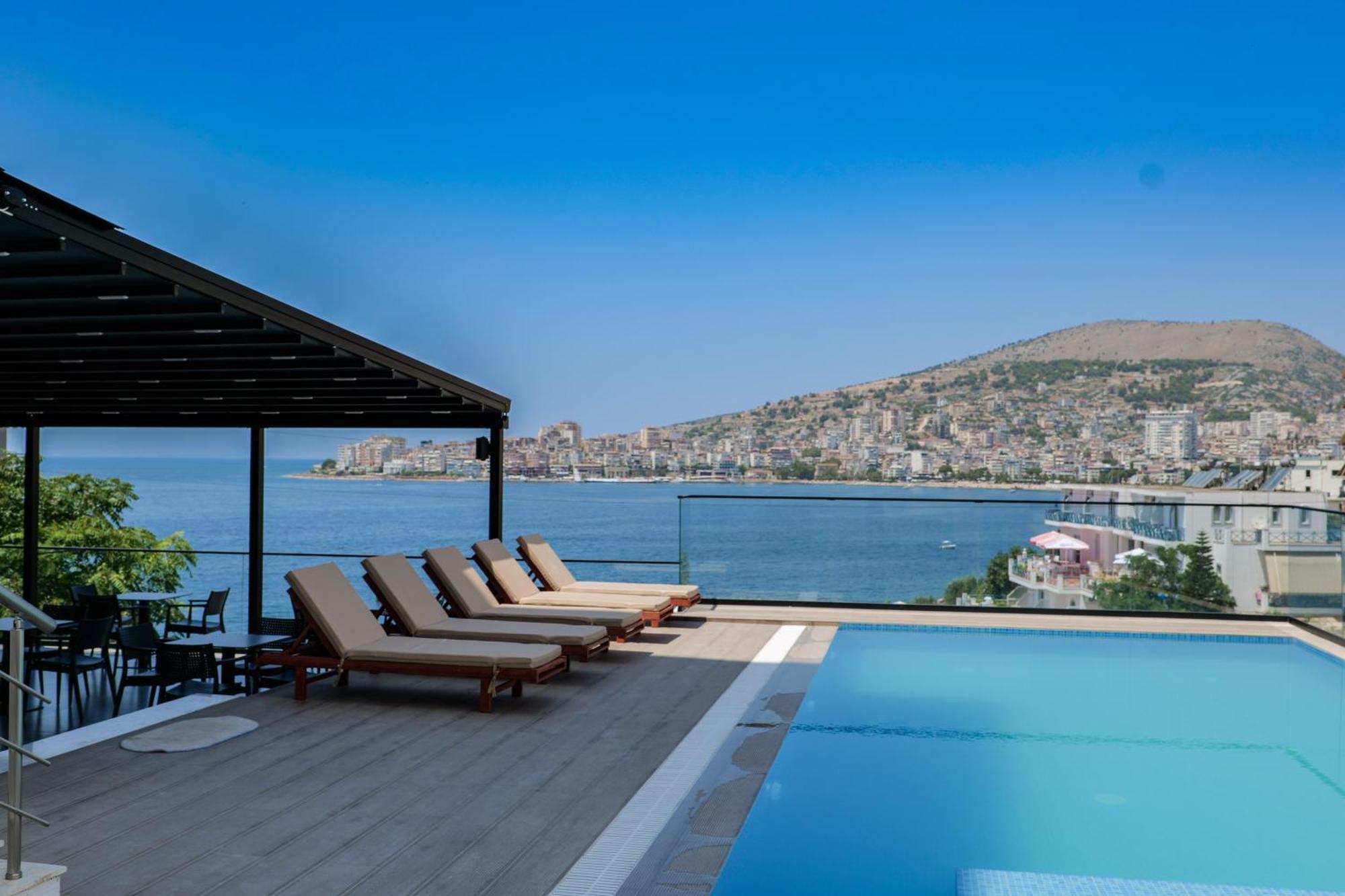 Hotel Edola Sarandë Exterior foto