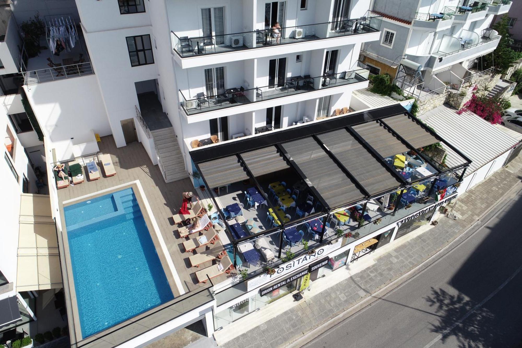 Hotel Edola Sarandë Exterior foto