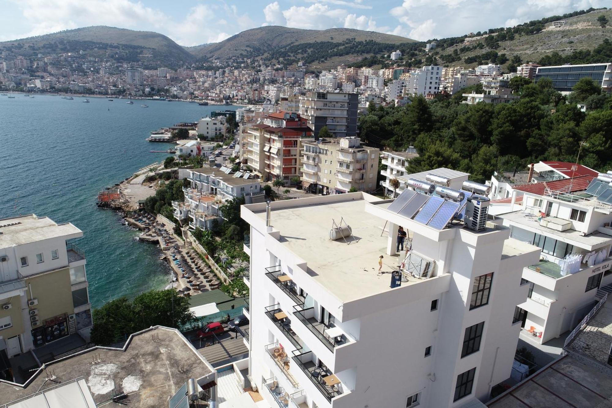 Hotel Edola Sarandë Exterior foto