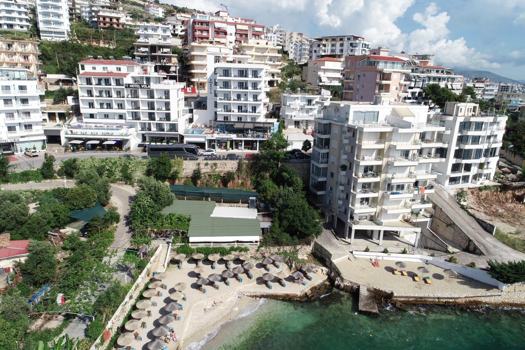 Hotel Edola Sarandë Exterior foto