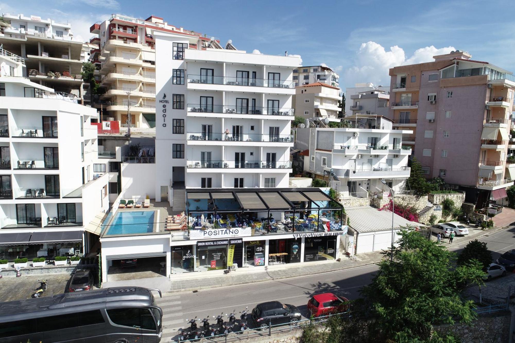 Hotel Edola Sarandë Exterior foto